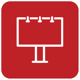 outdoor advertising icon